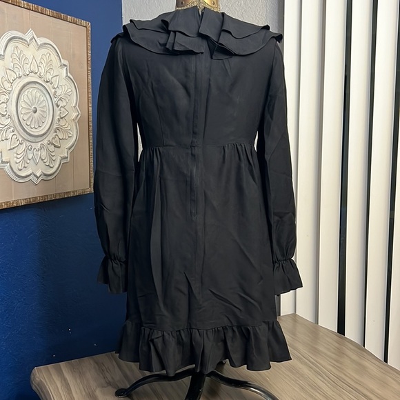 VTG SUZ CALIFORNIA 50/60βS MINI RUFFLE DRESS - Picture 9 of 16